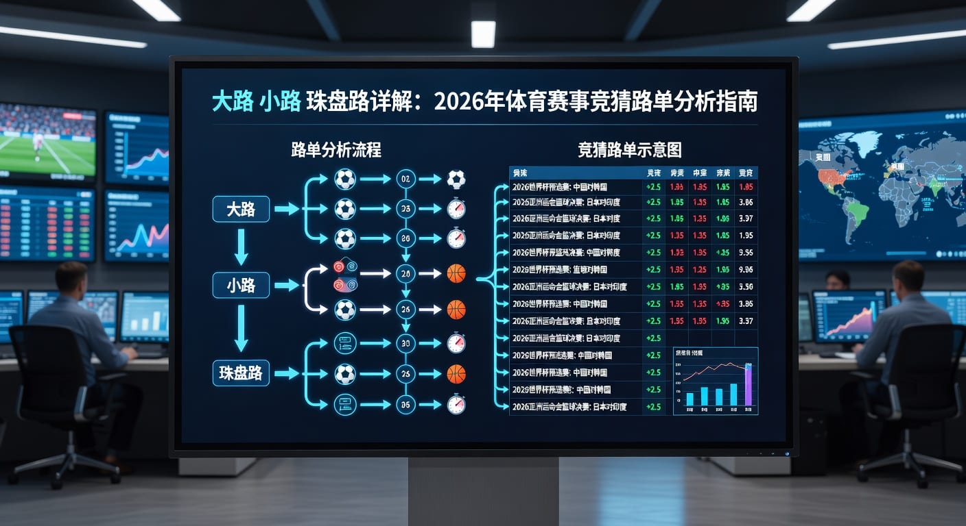 大路 小路 珠盘路 2026世界杯投注策略解析