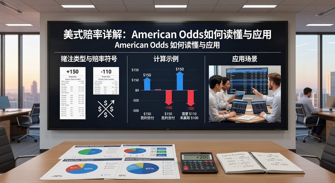 美式赔率 (American Odds) 深度解析：资深玩家带你玩转体育博彩新维度