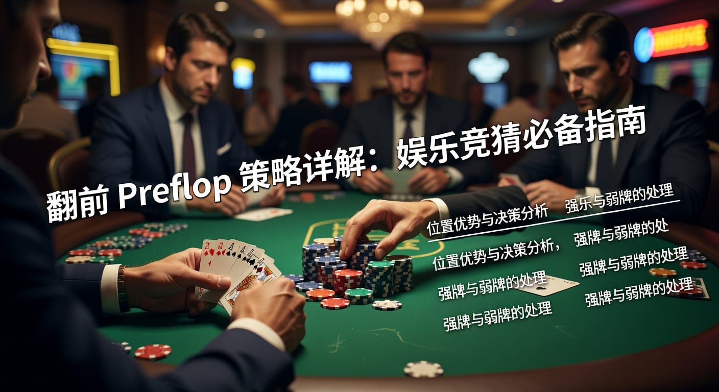 翻前 preflop：起手策略与实战判断