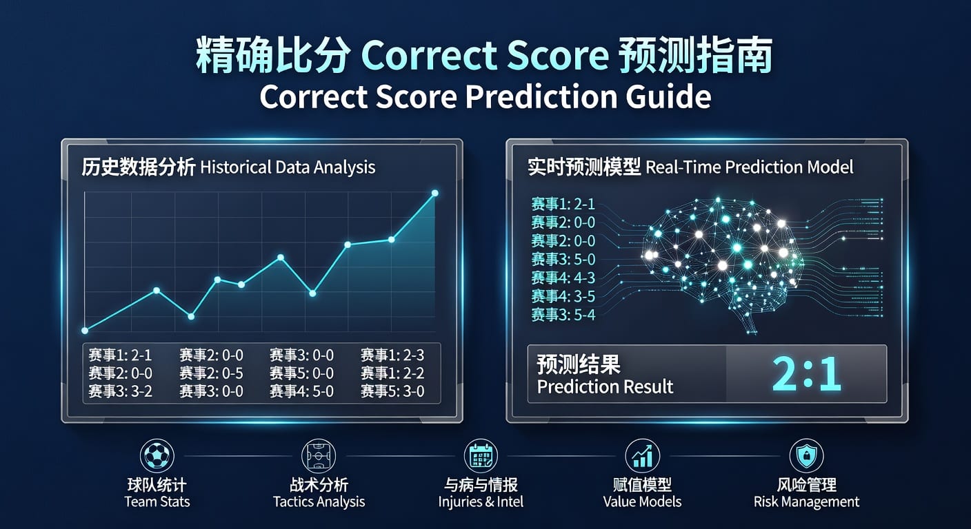 精确比分 correct score：实战分析与投注技巧
