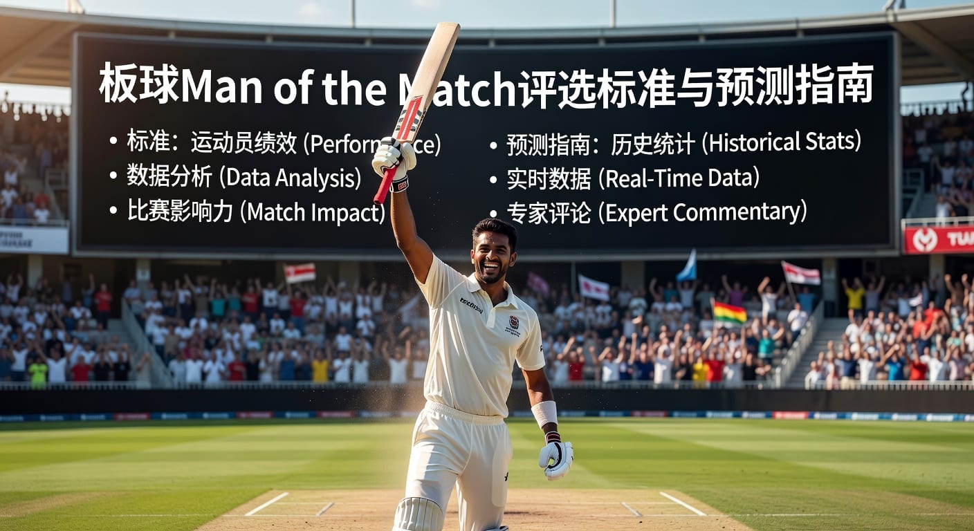 板球Man of the Match解析：2026年世界杯投注技巧与读法