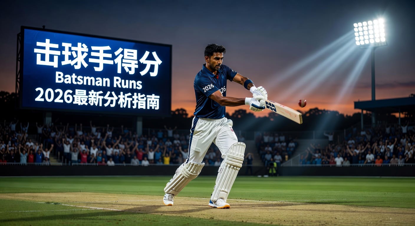 击球手得分 Batsman Runs：2026年读分逻辑与实战判断